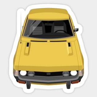 Celica GT 1st gen A20 A30 - Yellow Sticker